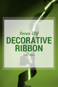 7 DIY Decorative Ribbon Crafts Ideas