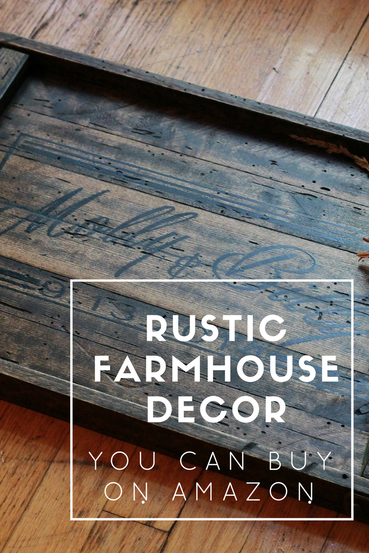 Rustic farmhouse decor