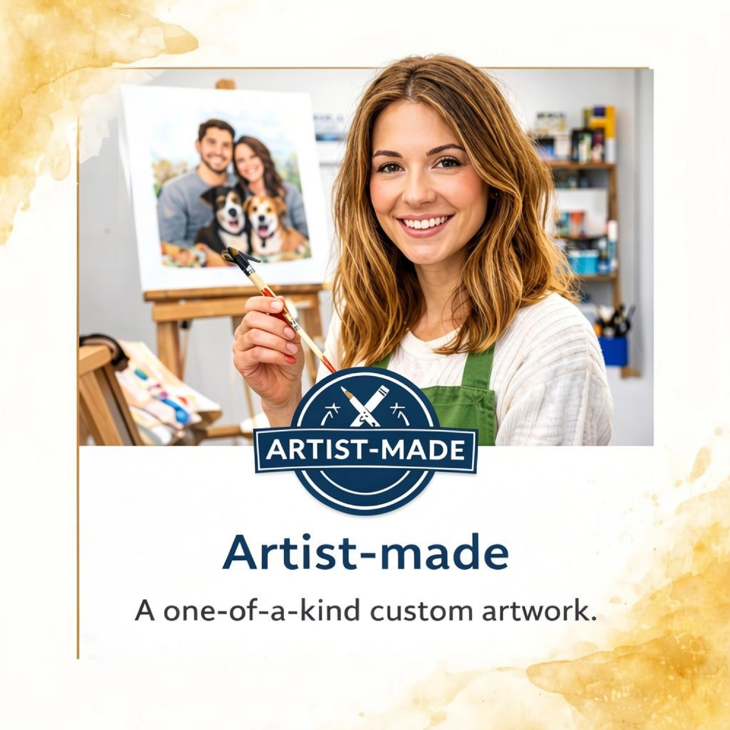 Royal Pet. Custom Pet Portrait from Photo, Personalized Art. Pet Gifts