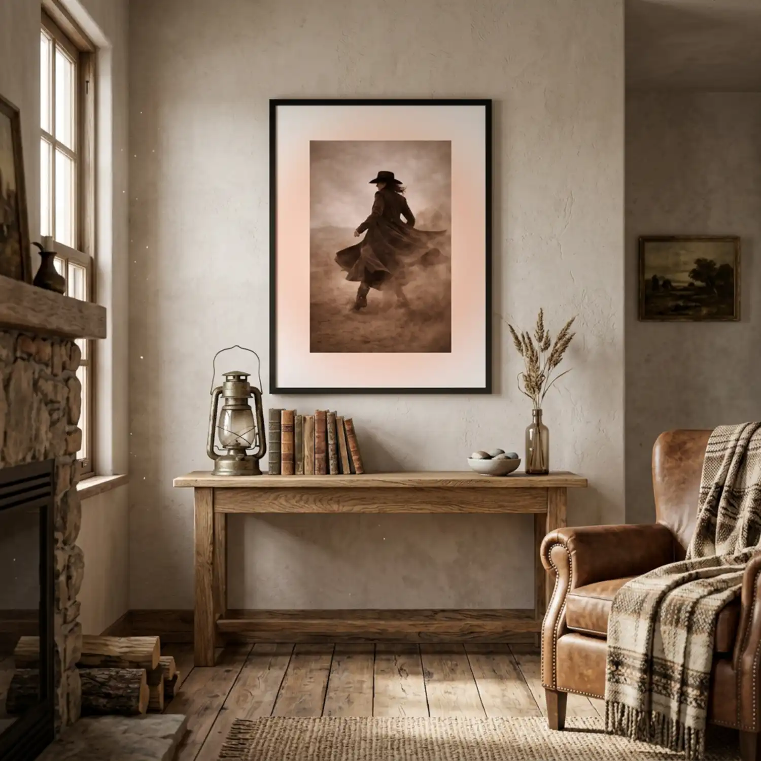 Cowgirl Print. Western Gift. Modern Farmhouse Wall Decor. Rustic Home Decor.