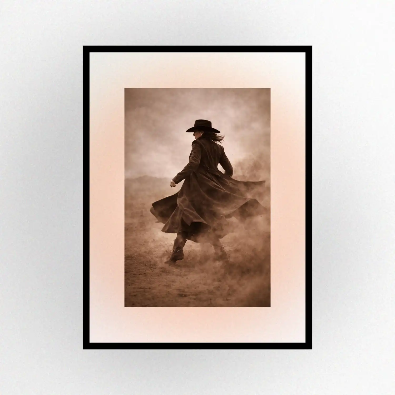 Cowgirl Print. Western Gift. Modern Farmhouse Wall Decor. Rustic Home Decor.