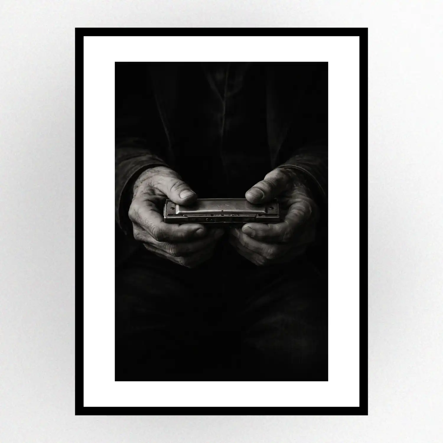 Harp Print. Western Gift. Modern Farmhouse Wall Decor. Rustic Home Decor.