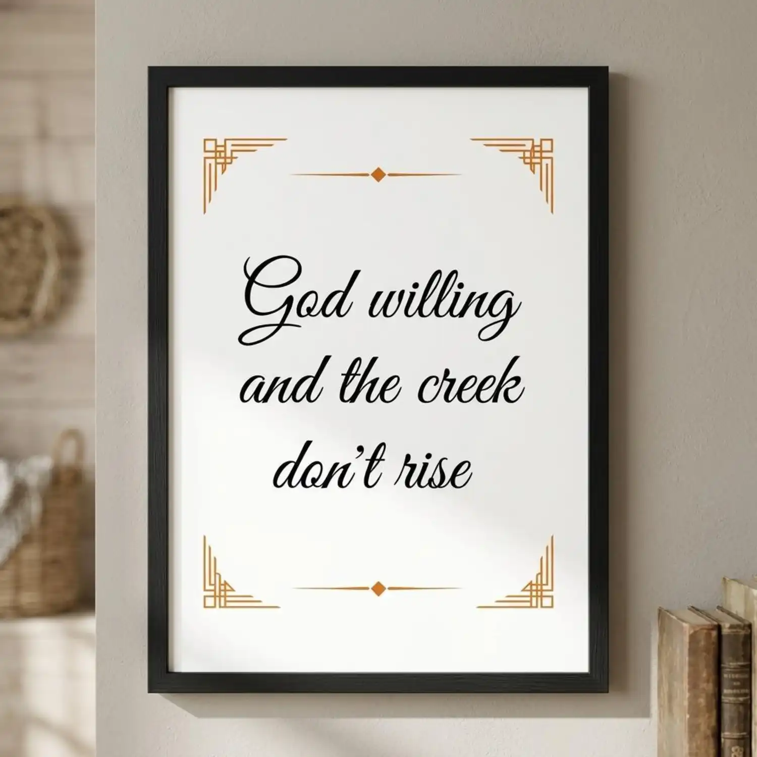 Farmhouse Wall Art. Quotes Print. Western Gift. Modern Farmhouse Wall Decor. Rustic Home Decor.